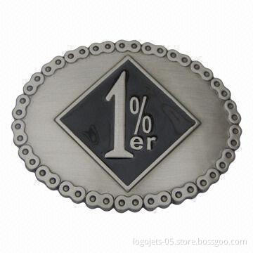 Belt Buckle with 3.0 to 5.0mm Thickness, Customized Logos and Designs are Welcome